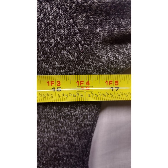 Free For All Hoodie Women Small Long Sleeve Kangaroo Pocket Charcoal Grey - Picture 10 of 12